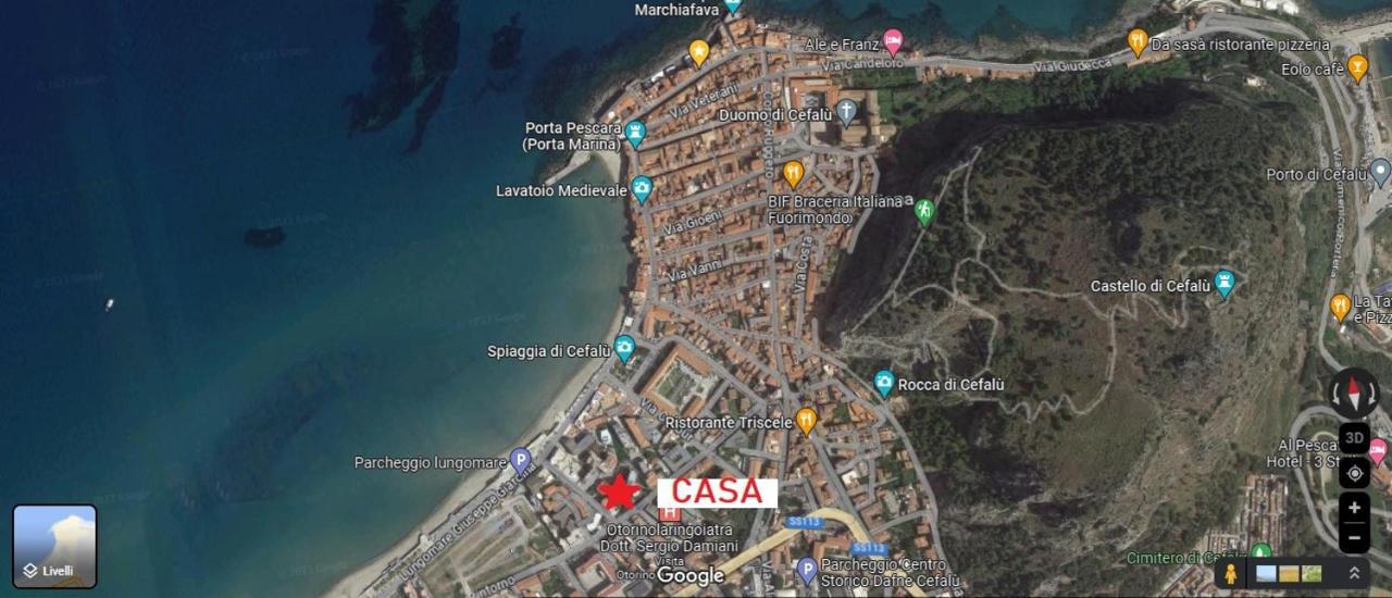 Vintage Sea House Vicino La Del Lungomare Apartment Cefalu