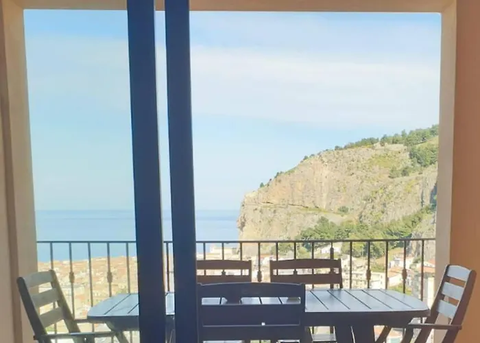 Moderno Appartamento Con Vista Su Cefalu