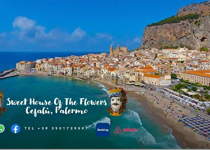 Cefalu Sweet House Of The Flowers