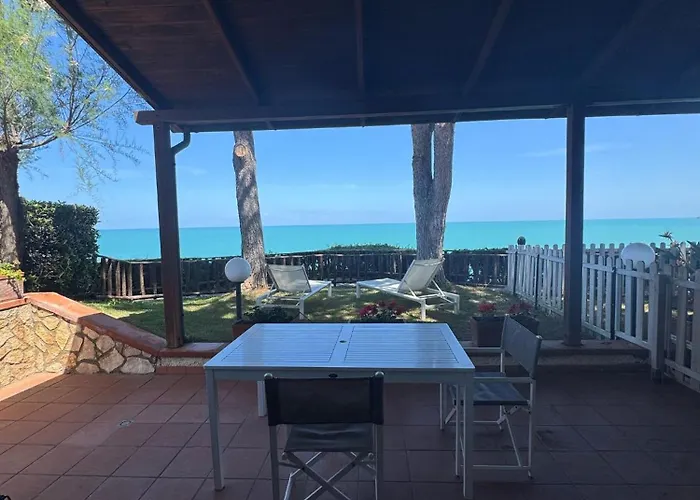 Seafront Villa Giulia With Private Beach