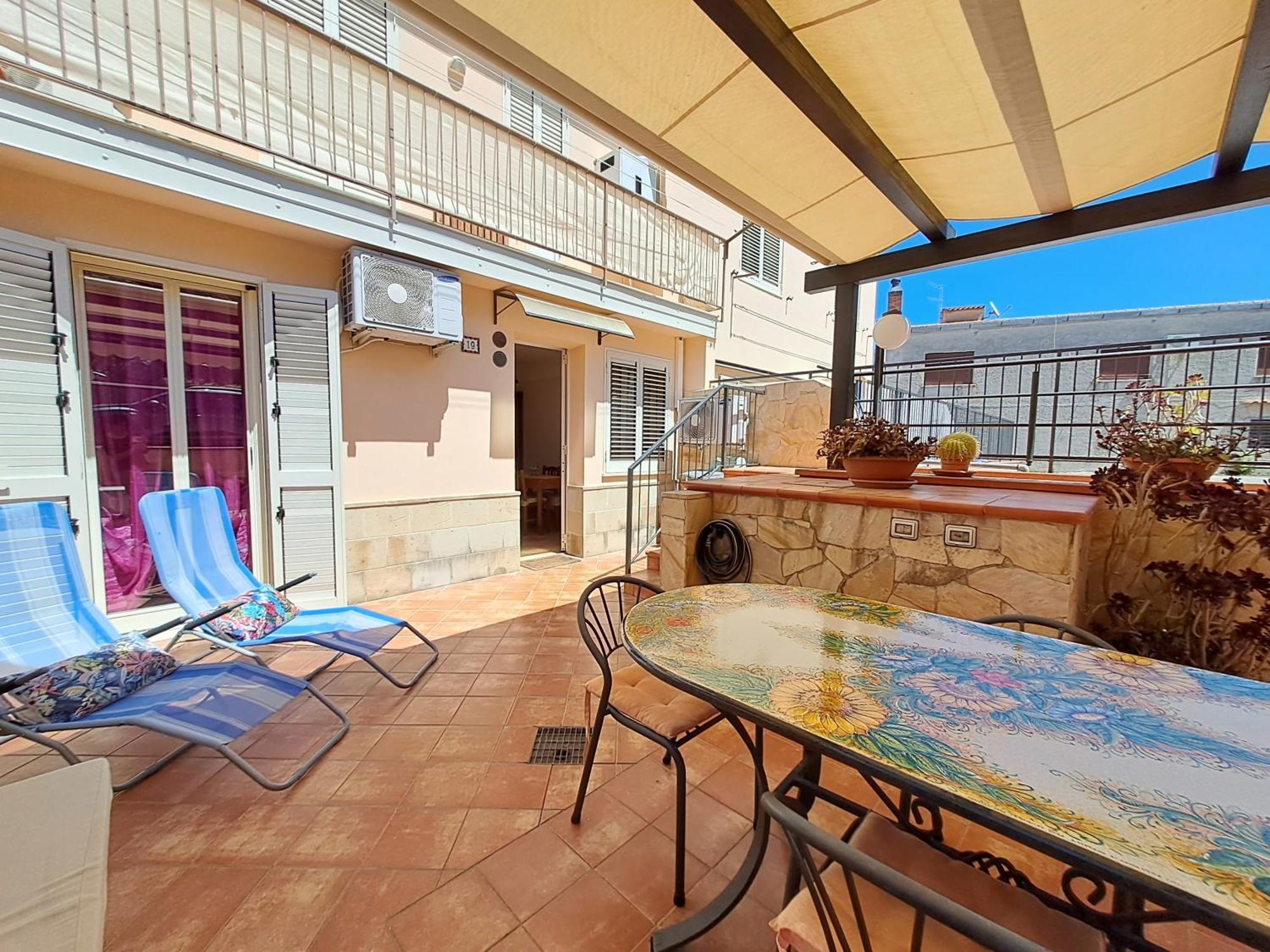 Apartment Rosaflo Con Terrazza A Cefalu