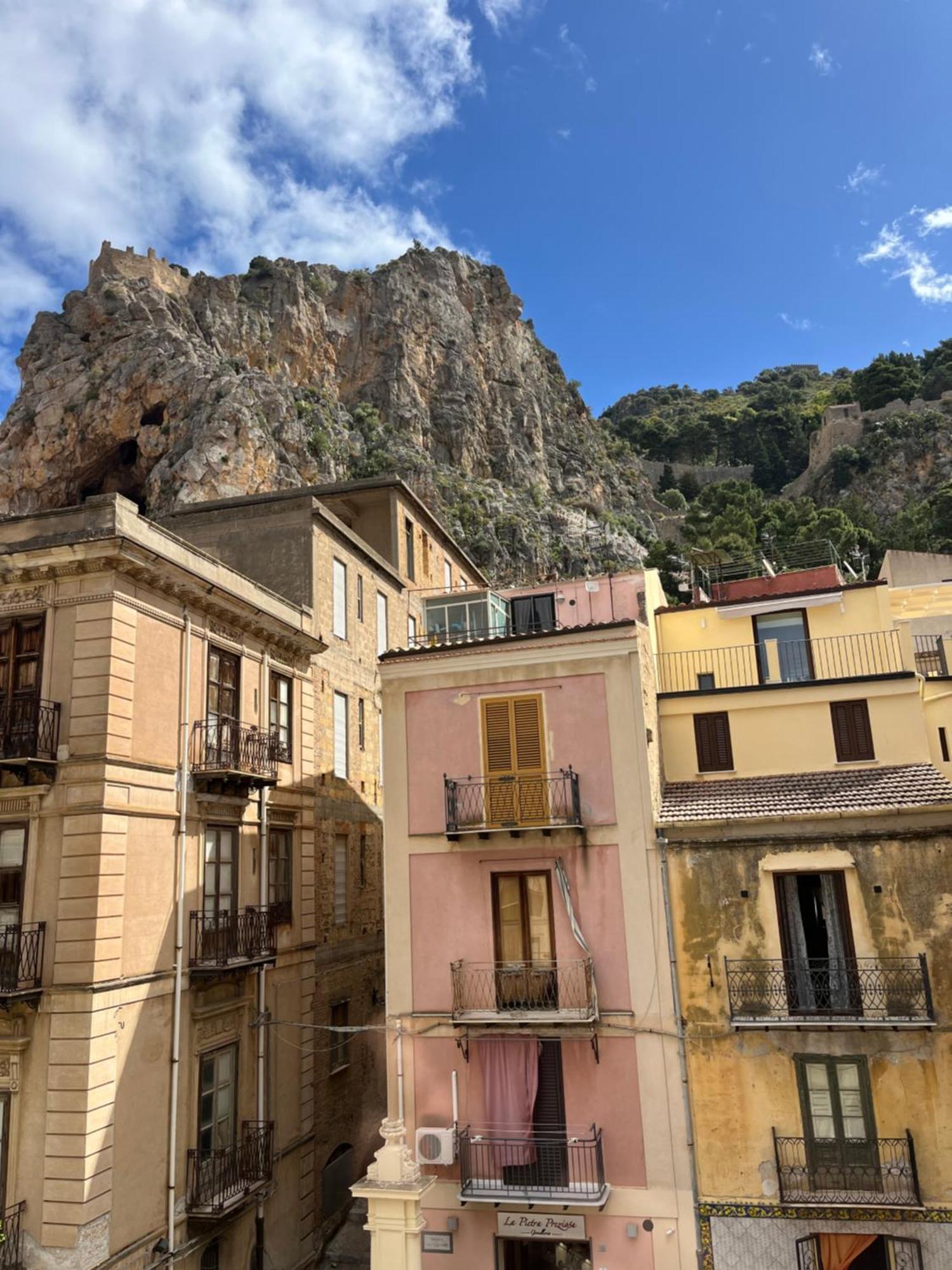 Apartment Window On The Sunset Cefalu
